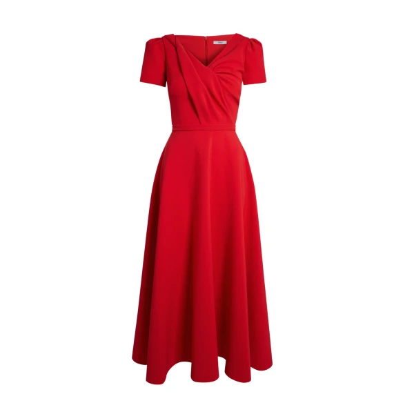 Safiyaa Cecilia Dresses in Cherry Red Dress