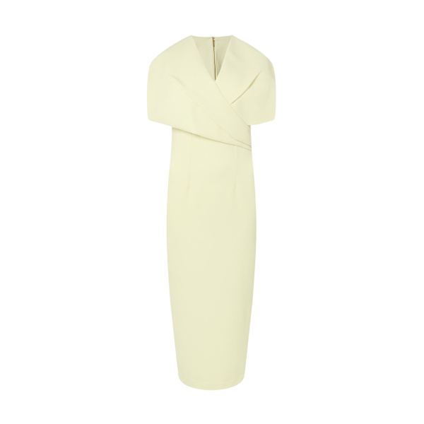 Safiyaa Flora Buttermilk Midi Dress