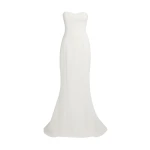 Safiyaa Gabriella Long Dress in Ivory