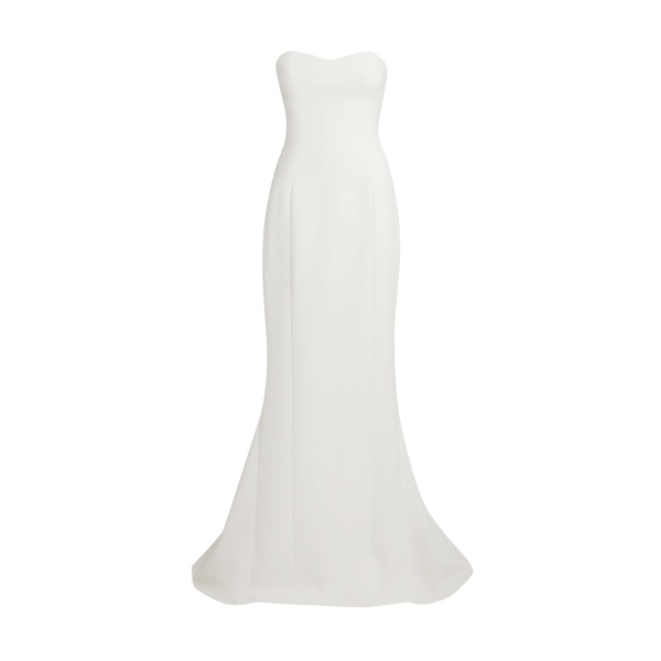 Safiyaa Gabriella Long Dress in Ivory
