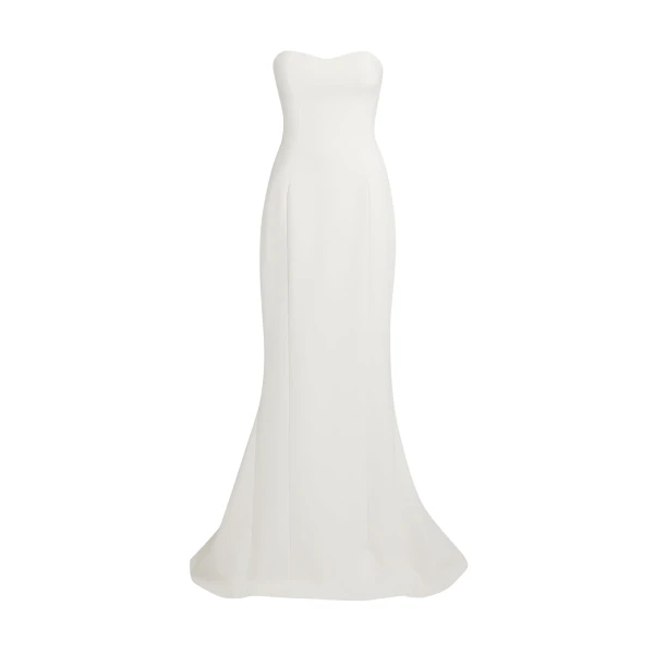 Safiyaa Gabriella Long Dress in Ivory