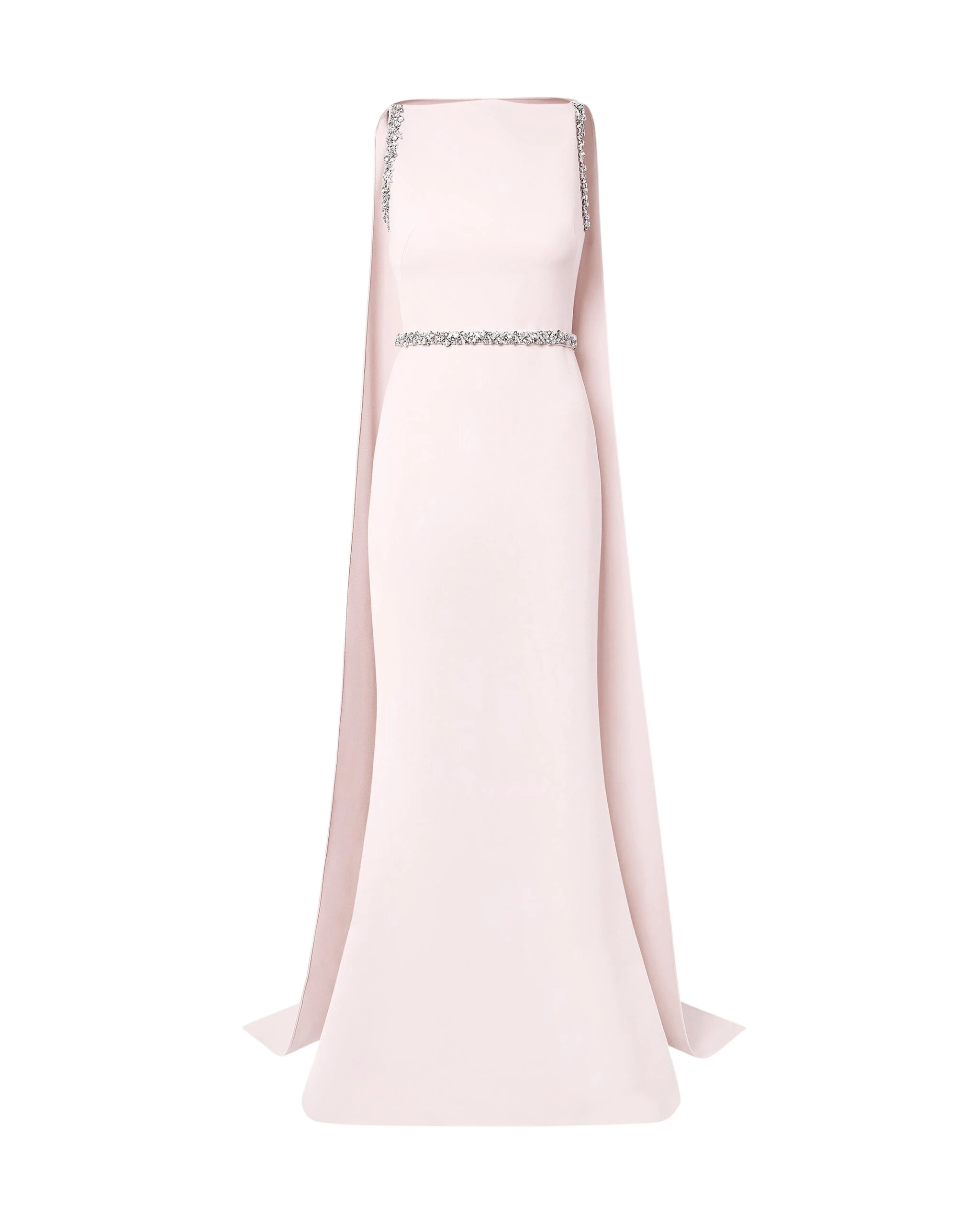 Ginevra Barely Pink Long Dress