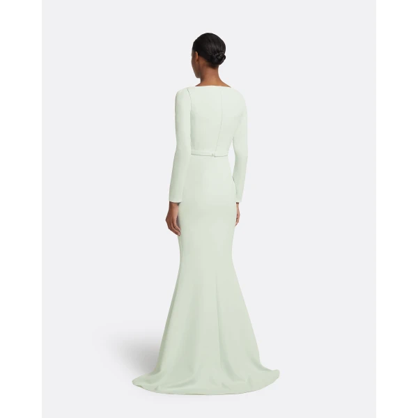 Safiyaa Heidi Long Dress in Spearmint, view 3