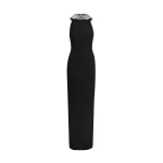 Safiyaa Holli Black Long Dress