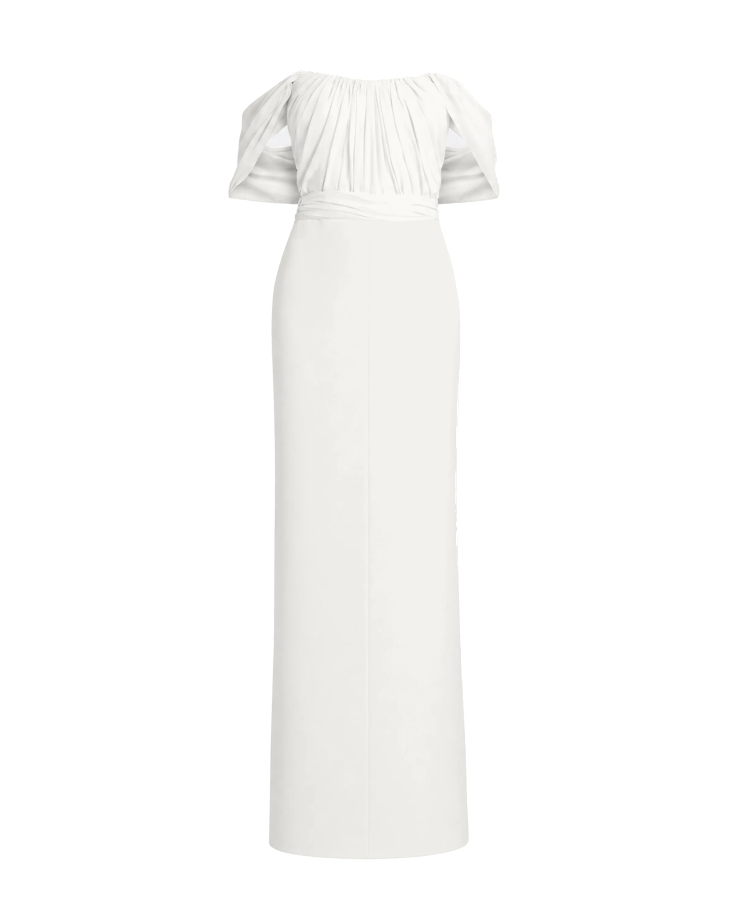 Iseah Long Dress in Ivory