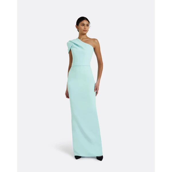 Safiyaa Kora Mint Long Dress, view 2