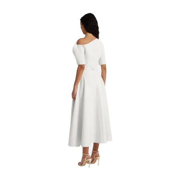 Safiyaa Melinda Midi Dress in Ivory, view 3