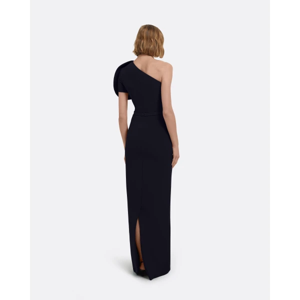 Safiyaa Millie Long Dresses In Midnight Navy Dress, view 3