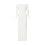 Safiyaa Morag Ivory Long Dress