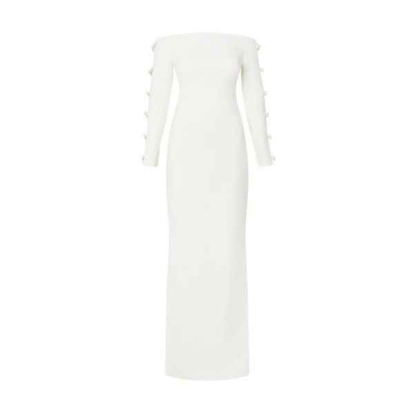 Safiyaa Morag Ivory Long Dress