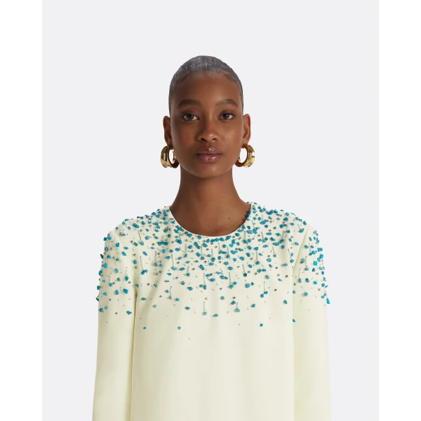 Safiyaa Naima Sorbet Long Dress, view 4