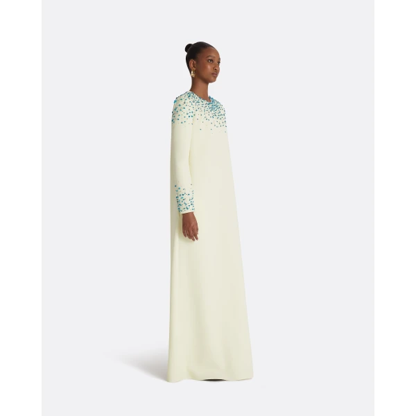 Safiyaa Naima Sorbet Long Dress, view 5