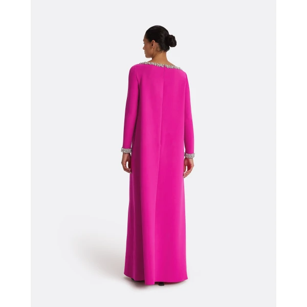 Safiyaa Naimal Wild Strawberry Long Dress, view 3