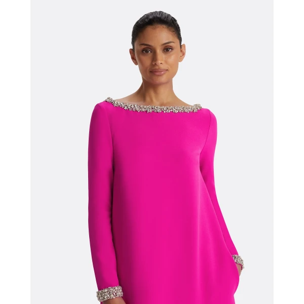 Safiyaa Naimal Wild Strawberry Long Dress, view 4