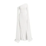 Safiyaa Rinna Long Dress in Ivory