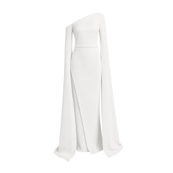 Safiyaa Rinna Long Dress in Ivory