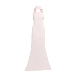 Safiyaa Roshana Barely Pink Long Dress