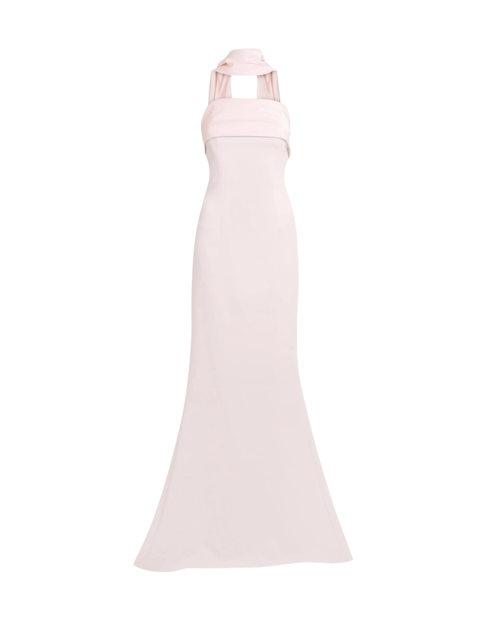 Roshana Barely Pink Long Dress