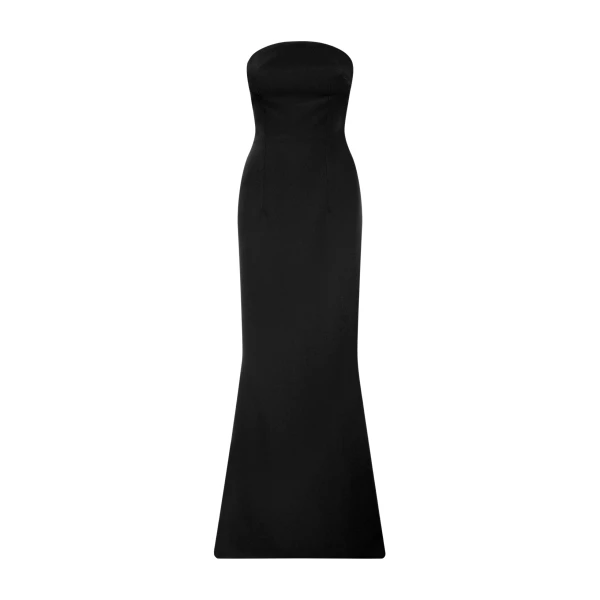Safiyaa Soshin Black Long Dress