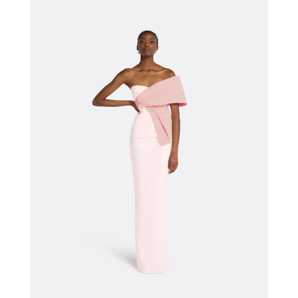 Safiyaa Suri Peony Blush Long Dress, view 2
