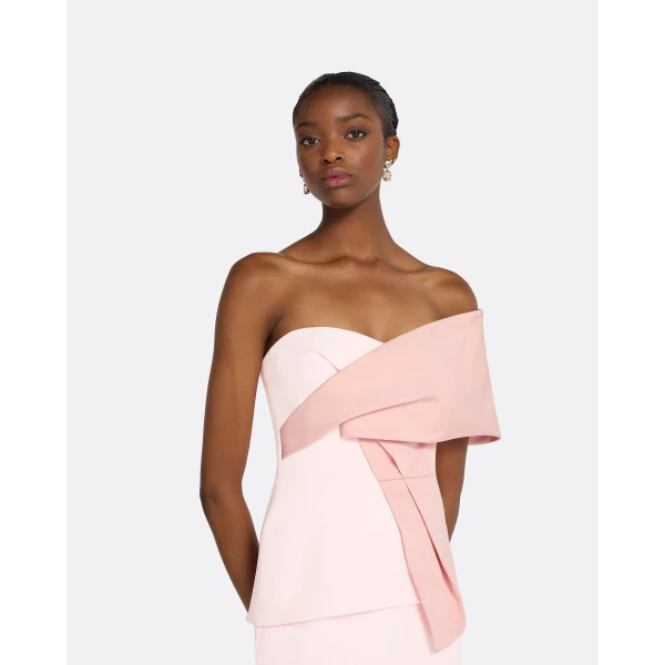 Safiyaa Suri Peony Blush Long Dress, view 4