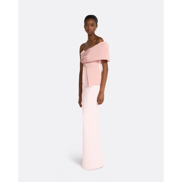 Safiyaa Suri Peony Blush Long Dress, view 5