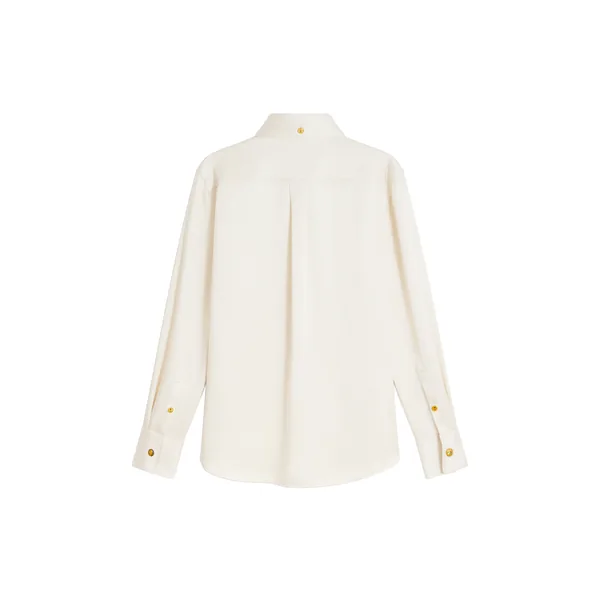 Schiaparelli Classic Shirt in Ecru, view 3