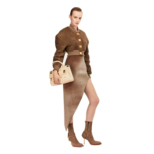 Schiaparelli Cropped Bomber Jacket, view 2