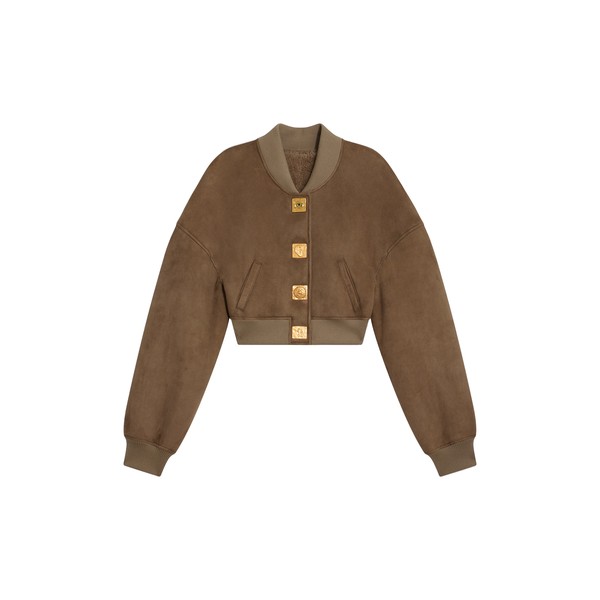 Schiaparelli Cropped Bomber Jacket