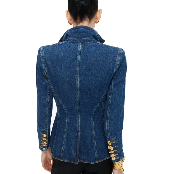 Schiaparelli Denim Basque Jacket, view 3
