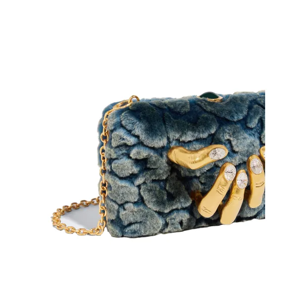 Schiaparelli Hand in Hand Clutch, view 4