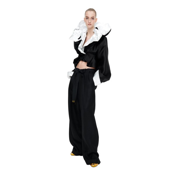 schiaparelli sculptural collar jacket