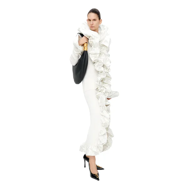 Schiaparelli Sculptural Ruffle Dress, view 2