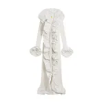Schiaparelli Sculptural Ruffle Dress