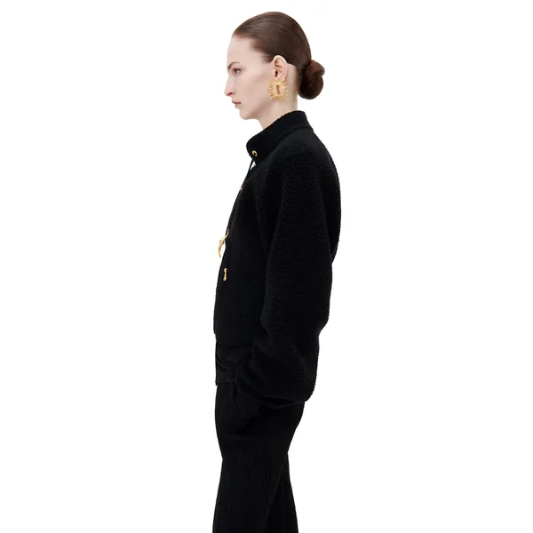 Schiaparelli Zip-Up Sweatshirt Knit, view 5