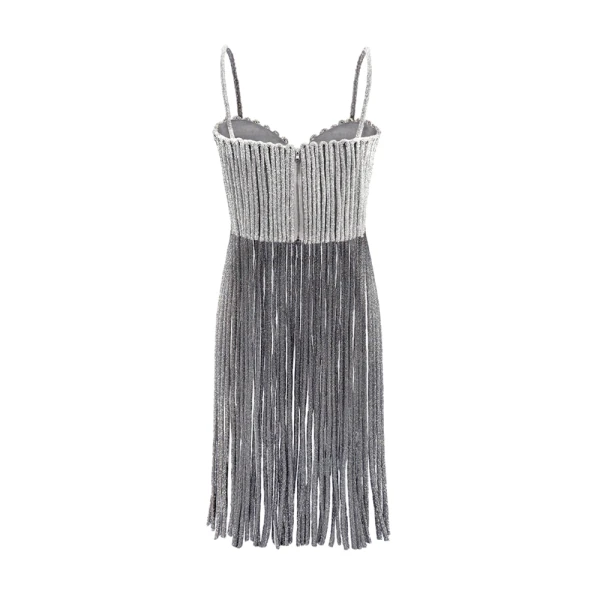 SemSem Crystal Cord Fringe Top, view 2