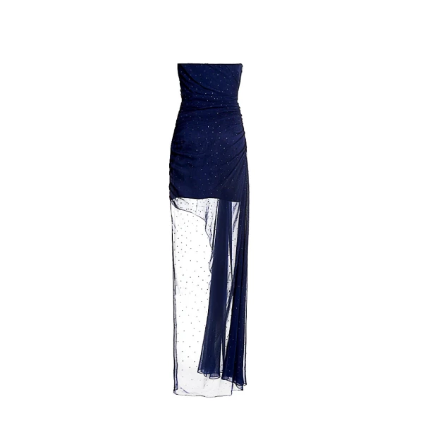 SemSem Crystal-Embellished Bustier Dress, view 2