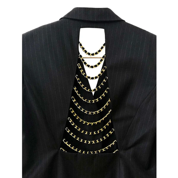 SemSem Zeina Blazer in Black, view 2