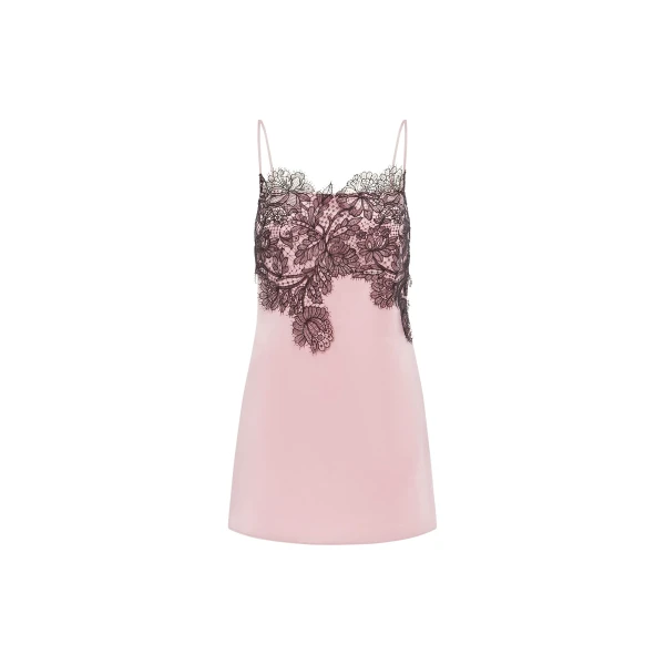Shona Joy Lucia Lace Mini Dress in Fairyfloss Lace