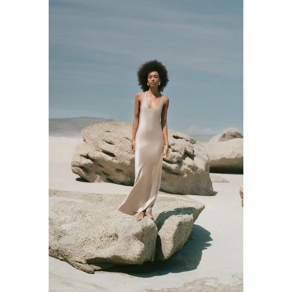 Shona Joy Savanna Racer Back Maxi Dress, view 3