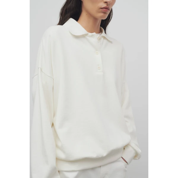The Row Corzas Sweatshirt Top, view 6