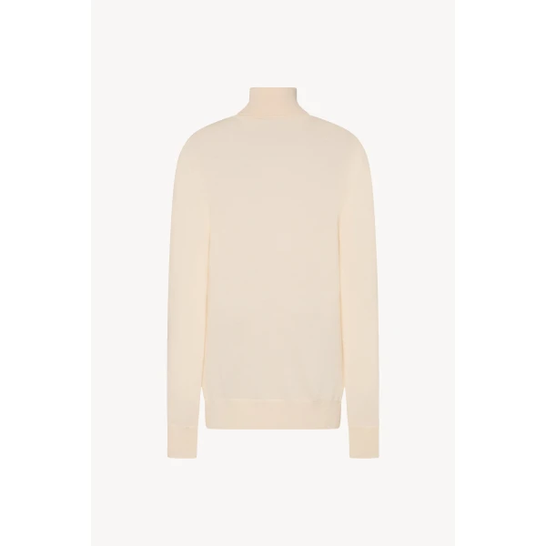The Row Lizzy Turtleneck Knit, view 3