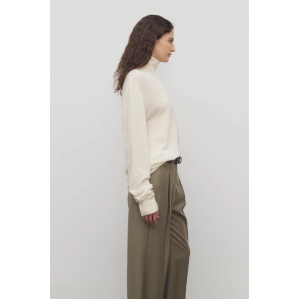 The Row Lizzy Turtleneck Knit, view 4
