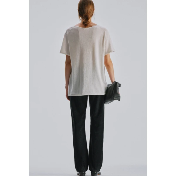 The Row Pirro T-Shirt Top, view 5