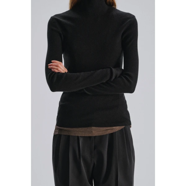The Row Pisan Turtleneck Knit, view 6