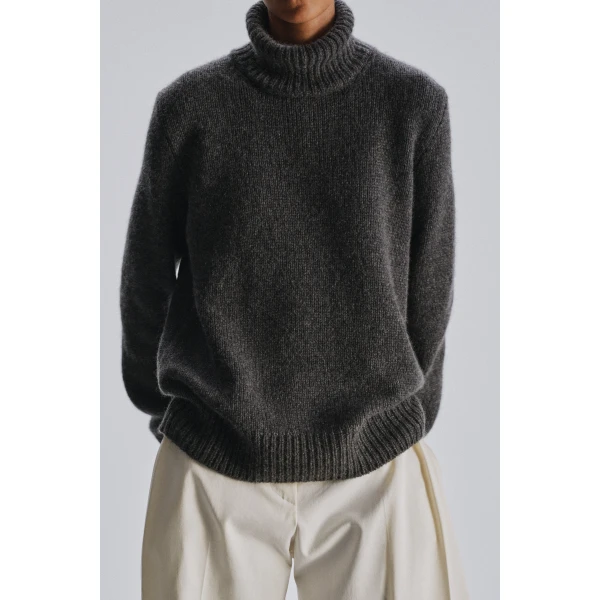 The Row Plira Turtleneck Knit, view 6