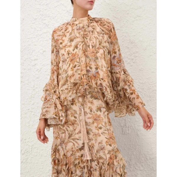 Zimmermann Ascent Cascading Blouse, view 2
