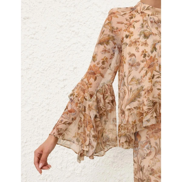 Zimmermann Ascent Cascading Blouse, view 5