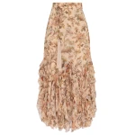 Zimmermann Ascent Cascading Midi Skirt