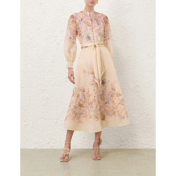 Zimmermann Ascent Circle Midi Skirt, view 2